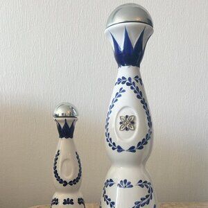 Clase Azul Plata Reposado Anejo Empty Bottle 750mL + 200 mL Empty Bottle
